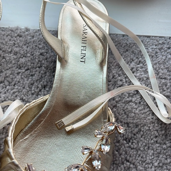 Sarah flint flats - used good condition size 39 1/2. Handmade in Italy - Picture 6 of 10